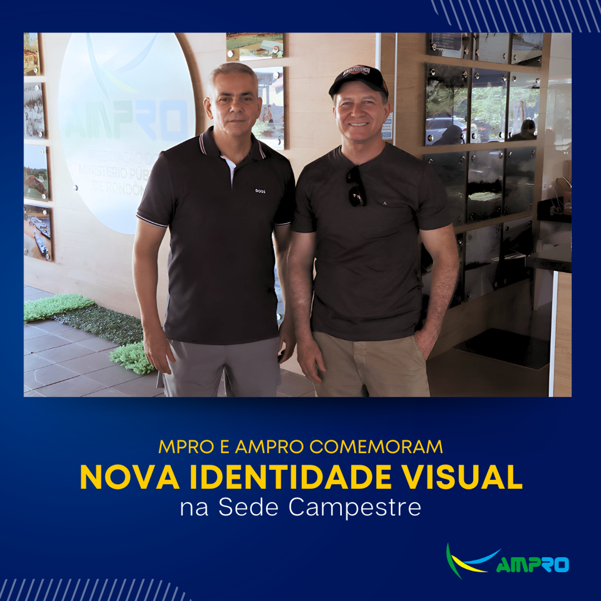 MPRO e AMPRO comemoram nova identidade visual na Sede Campestre