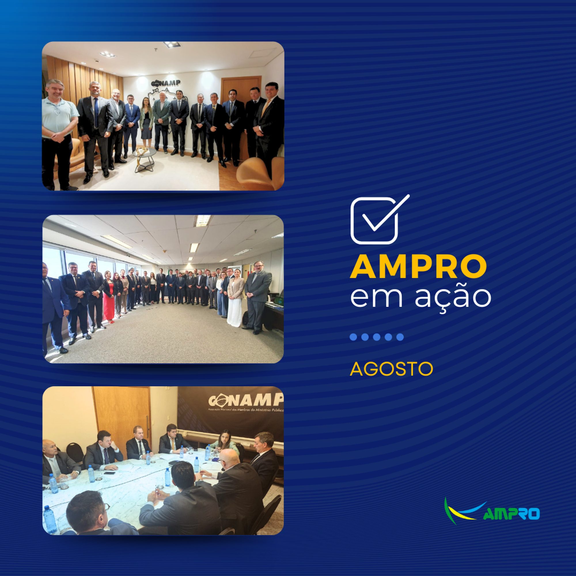 AMPRO em Ação | Agosto