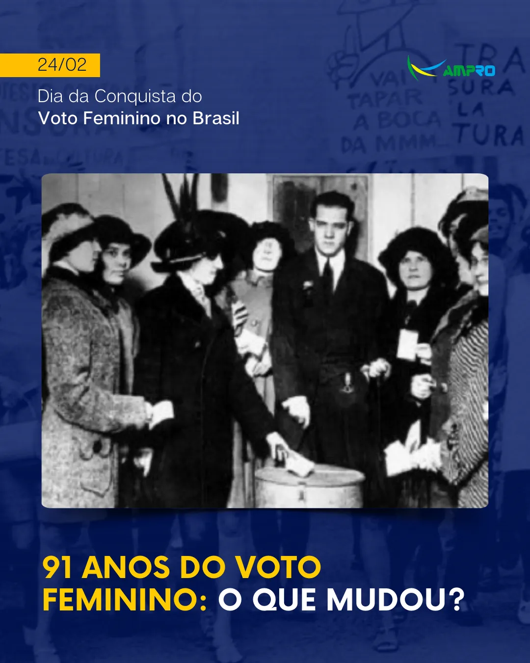 Dia da Conquista do Voto Feminino no Brasil