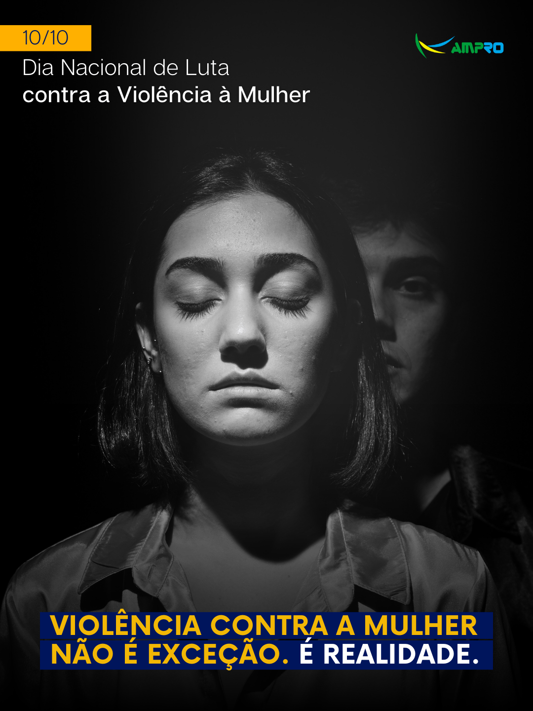 10 de outubro | Dia Nacional de Luta contra a Violência à Mulher 10 de outubro | Dia Nacional de Luta contra a Violência à Mulher