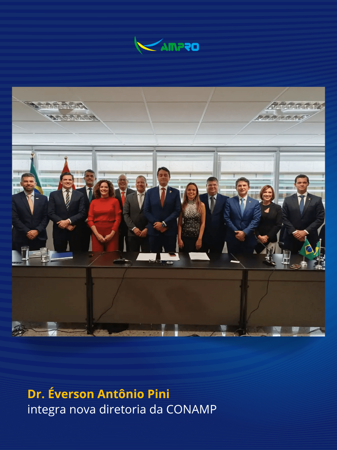 Dr. Éverson Antônio Pini integra nova diretoria da CONAMP