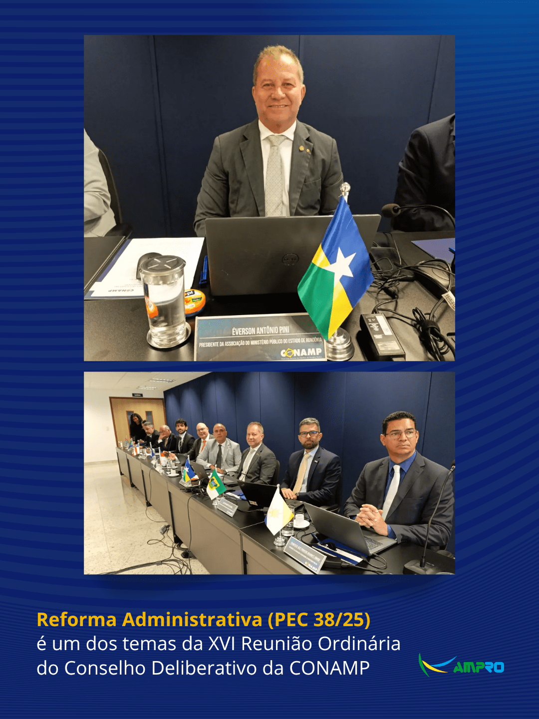Reforma Administrativa (PEC 38/25) é um dos temas da XVI Reunião Ordinária do Conselho Deliberativo da CONAMP Reforma Administrativa (PEC 38/25) é um dos temas da XVI Reunião Ordinária do Conselho Deliberativo da CONAMP