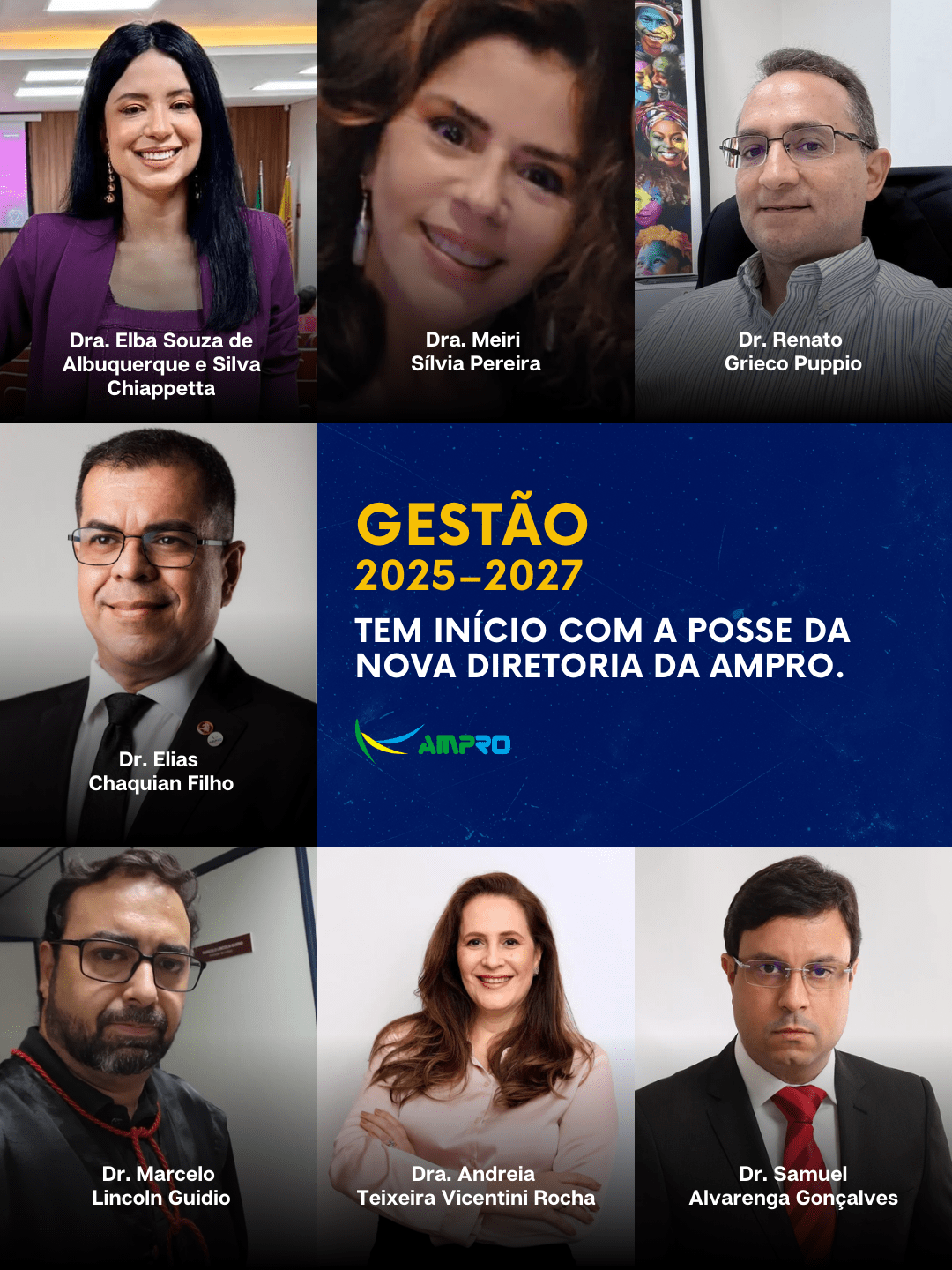 Posse da nova gestão AMPRO